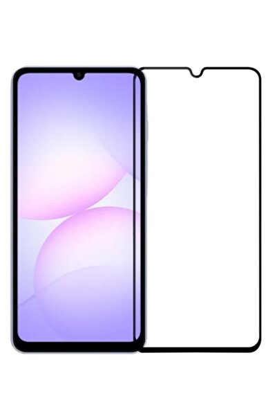 Powerfox واقي شاشة متوافق مع سامسونج A07 (زجاج حقيقي) يغطي الشاشة بالكامل وحس...