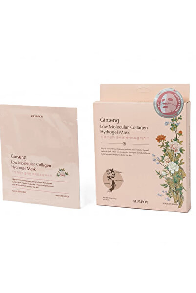 Glamfox GINSENG LOW MOLECULAR WEIGHT COLLAGEN HYDROGEL MASK