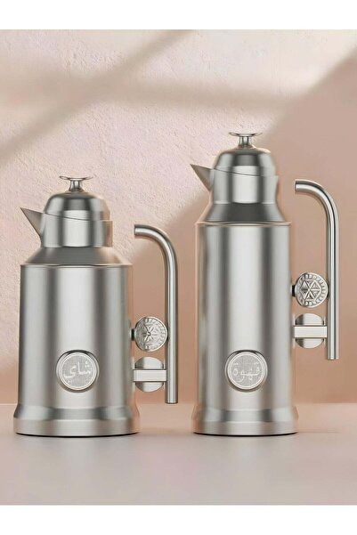 REFAN Thermos Set for Tea and Coffee — Modern Luxury Design, 1 L each