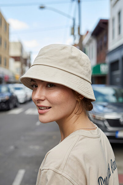 Verahed Uv Sun Protection Bucket Hat Lightweight Foldable Cross Outdoor Beige Beach Sea Hat Bucket Hat