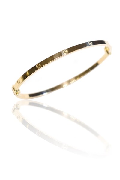 Hakan Güler Kuyumculuk Altın Çivili Model Kelepçe