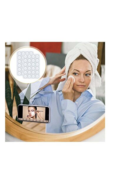 Generic 12 Set Adhesive Silicone Suction Cup - Non-Slip Phone Suction Cup (White)