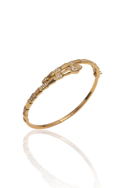 Hakan Güler Kuyumculuk Altın Yılan Model Kelepçe Bilezik