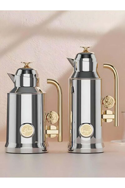 REFAN Thermos Set for Tea and Coffee — Modern Luxury Design – 1 L × 1 L