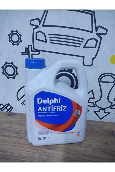 DELPHİ UZUN ÖMÜRLÜ ANTİFİRİZ CEC10014 KIRMIZI 3LT (-74)