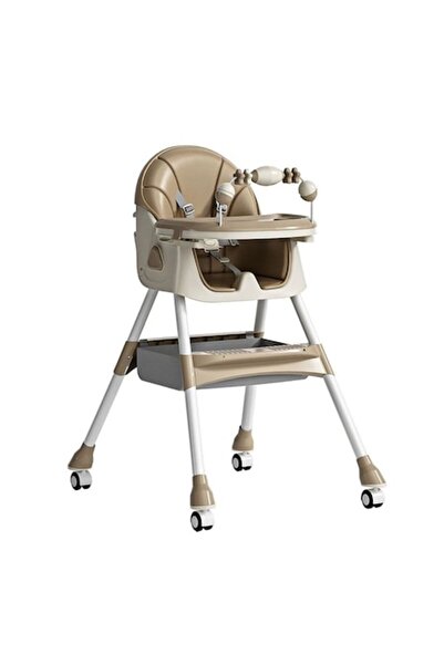 FONIX Comando Kids High Chair for Babies & Children, Multifunctional, 2 Trays, Cream