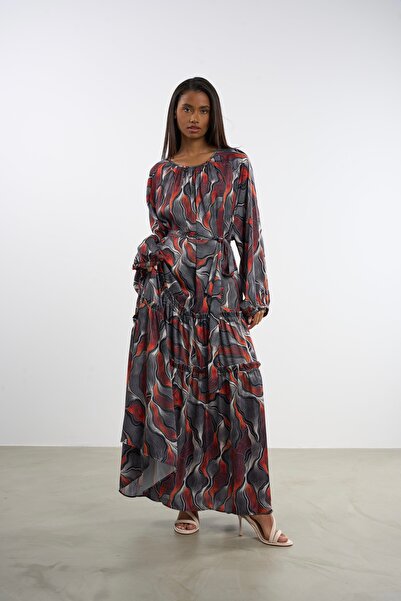 HANIQA Ruffled Dress |   25297 |   44-50