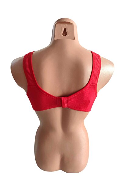wear treasure Women's Fixed Strap C Cup Wire Free Sponge Breathable Texture Bra