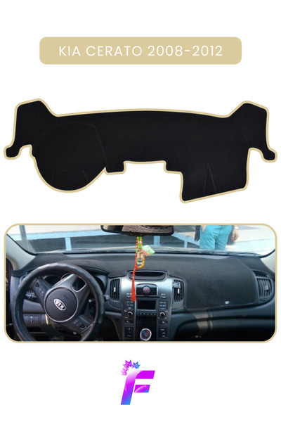 Generic Brand Kia Cerato (2008-2012) Torpedo Protector |   Sun and Anti-Refle...