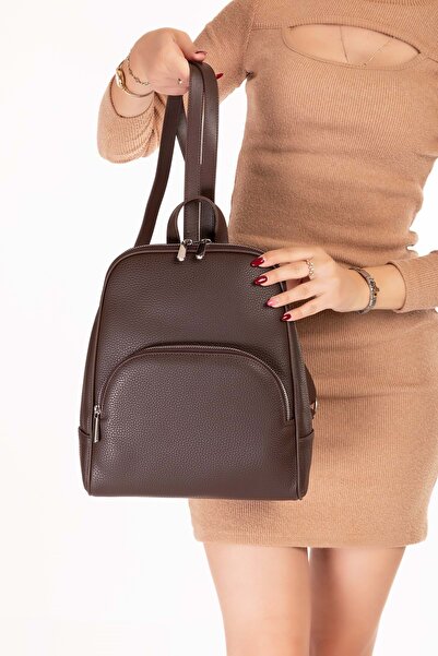Gondol Women's Daily Stylish Backpack Ct.1026 Brown