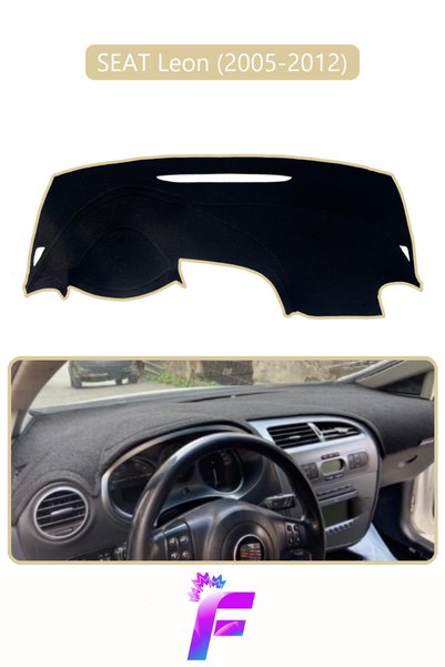 e-biz Seat Leon (2005-2012) Compatible Torpedo Cover |   Anti-Reflection |   ...