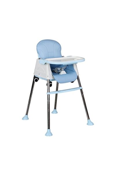 FONIX Scaun înalt Comando Kids 3 în 1 — pliabil, înălțime reglabilă, piele ecologică, centură de siguranță, detașabilă