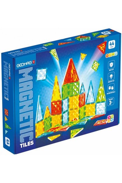 GEOMAG Set constructii Magnetic Tiles 4102, 44 piese