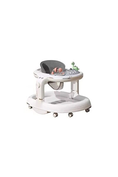 FONIX 4-in-1 Multifunctional Baby Chair - High Chair, Rocker, Walker, Foldable, White