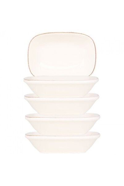 Bonna Set 6 boluri patrate 8x8,5cm Retro portelan