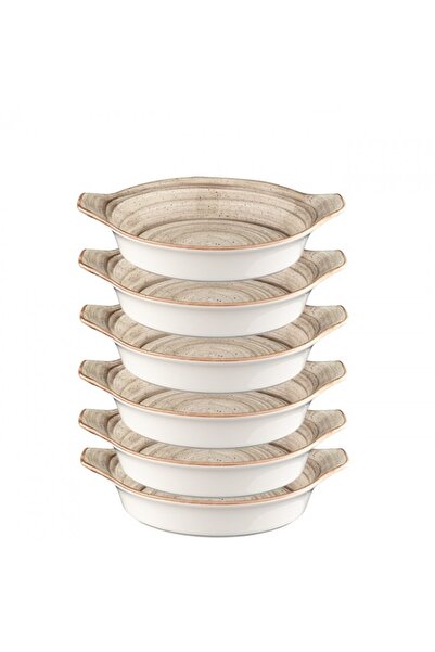 Bonna Set 6 boluri gratinare Terrain 20cm