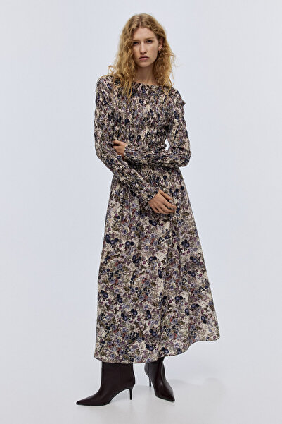 H&M Büzgülü Elbise