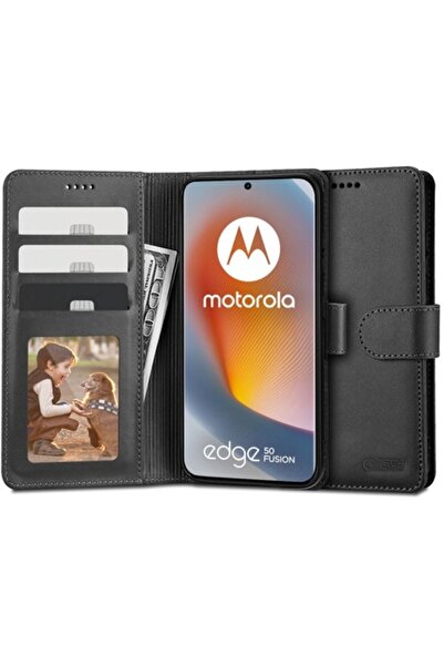 Velo Husă de protecție Motorola Edge 50 Fusion, Wallet Grip Pro Y3374, Negru ...