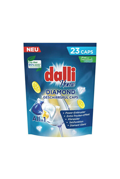 Dalli Home All in 1 Diamond Dishwasher Capsules 23 pcs