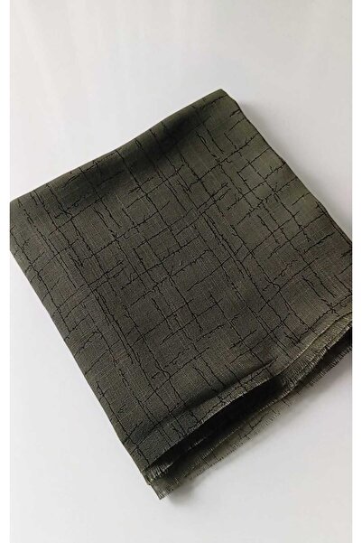 Bezm-i Has وشاح قطني مزخرف بنمط مربعات للكتابة على الملابس الإسلامية 100×100 سم