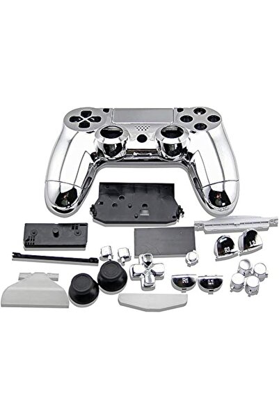 eWINNER PS4 DualShock 4 Protective Hard Case Shell - Silver