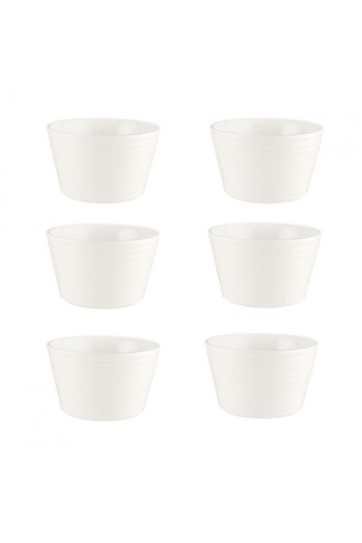 Bonna Set 6 boluri 10cm 250ml Loop portelan