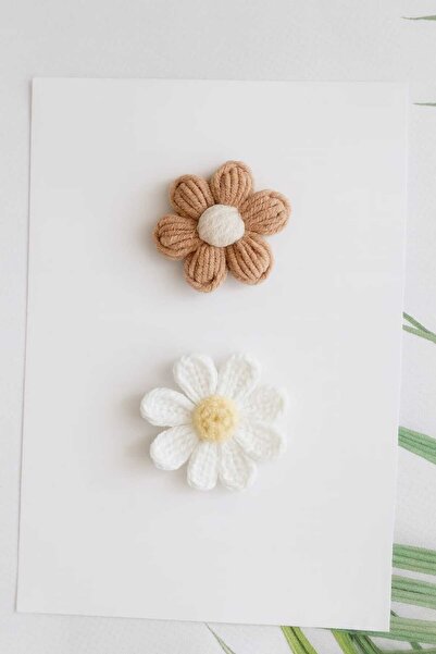 Hand Mother's Since 2024 Daisy Set Cotton Antiallergic Low Hair Baby Hair Cli...