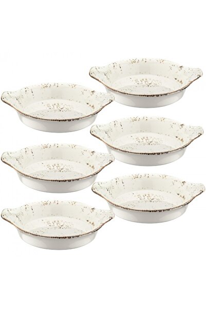 Bonna Set 6 boluri gratinare Grain 20cm portelan