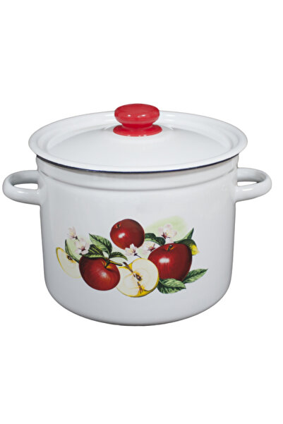 Raki AROMATNAI enameled saucepan with lid 9L carbon steel