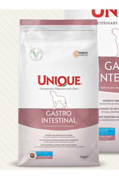 Unique Vet Diet Gastrointestinal Köpek Maması 3 Kg
