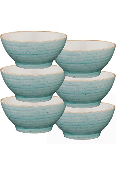 Bonna Set 6 boluri portelan Aqua 14cm 450ml