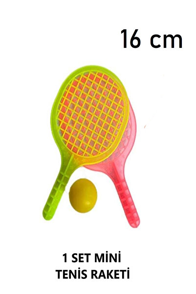 Bundeba Oyuncak Mini Tenis Raketi Oyuncak 2li Set Karne Hediyesi Okul Öncesi Hediyelik Mini Raket