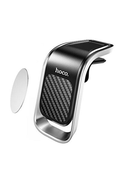 Hoco Magnetic Multifunctional Car Vent Mount, Compact, Universe I203, Deep Dark/Silver