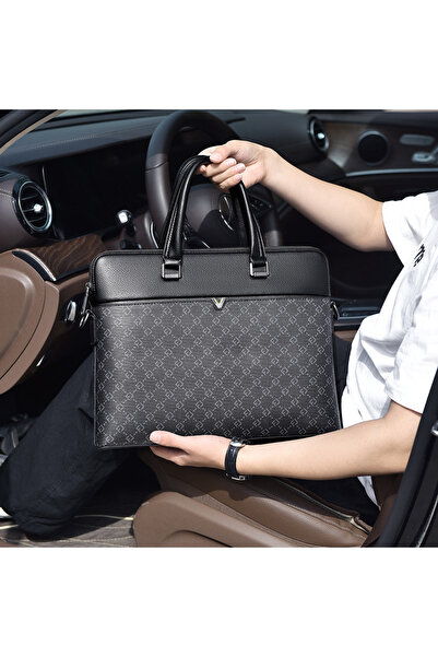 Generic 15 Inch Laptop Briefcase Bag Good Quality Business Office Casual Leather Briefcase Bag