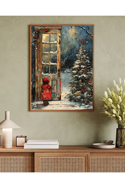 woodhomeworks Tek Parça Salon Ofis Dekor Tablo Vrynt