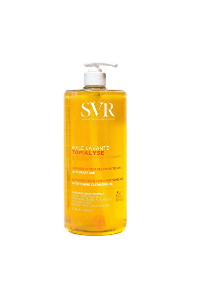 SVR , Topialyse, Anti-Irritation, Shower Oil, All Over The Body, For All Skin...