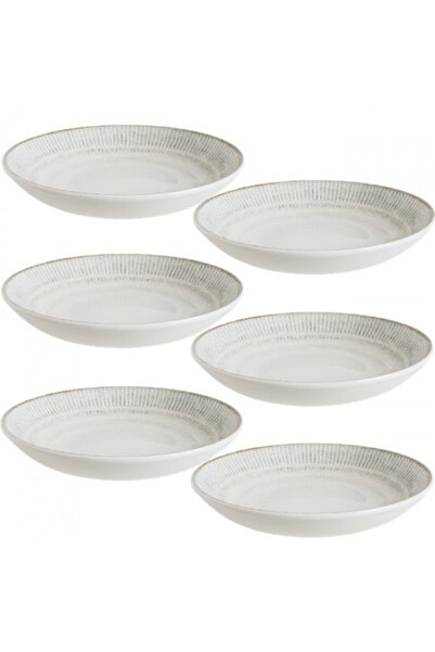 Bonna Set 6 farfurii adanci portelan GALATA 23cm,1000ml(S-GAL BLM23CK)