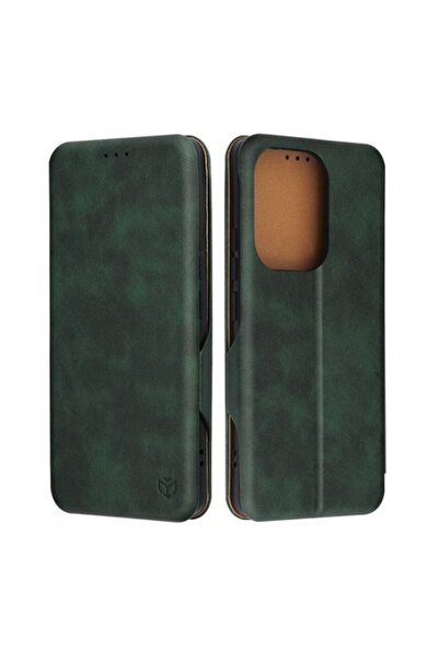 Velo Husă compatibilă cu Xiaomi Poco F6, Elite Content W3827, Catifea, Verde ...