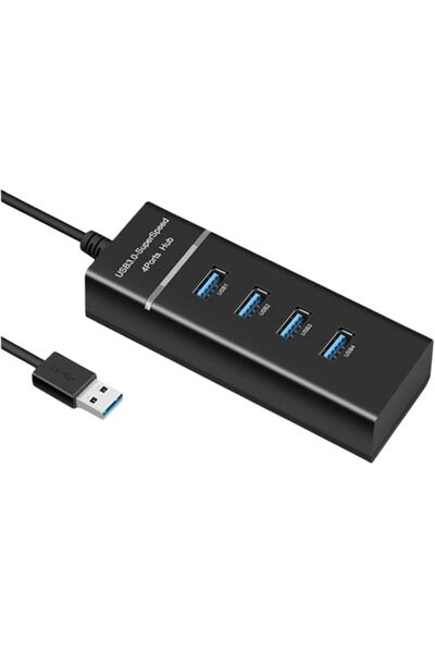 ENAR High-Speed 4-Port USB 3.0 Hub Splitter – Compact Multi USB Expansion Hub