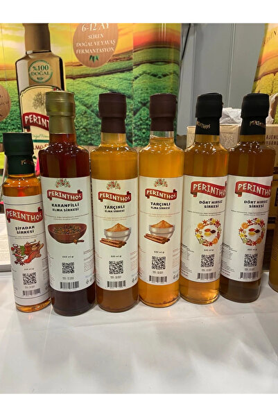 Perinthos Zencefil - Zerdeçal Sirkesi