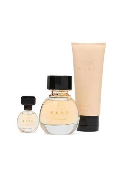Victoria's Secret Bare Gift Set - Eau de Parfum 50ml, Mini EDP 7.5ml and Perfumed Body Lotion 100ml