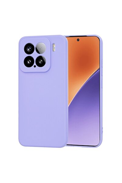 Velo Carcasă compatibilă cu Xiaomi 15, Premium W398, silicon, violet deschis