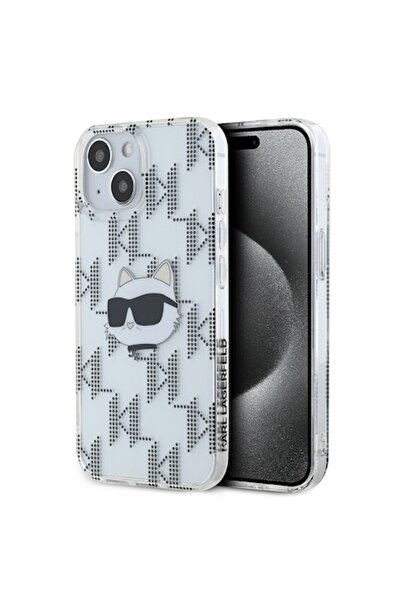 Karl Lagerfeld Carcasă de telefon pentru iPhone 15 Sleek Defense P2104 Crysta...