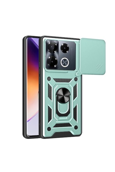 Velo Phone Case for Infinix Note 40 Pro+ - Precision Shell P3532, Plastic, Intense Green