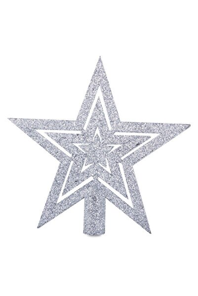 OEM Set of 100 Christmas baubles, various sizes and designs, silver