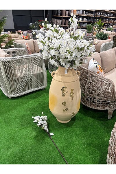 Ekodoğa Yapay Çiçek Bahar Dalı 70 cm Yapay Bitki Saksı Vazo Dekorasyon