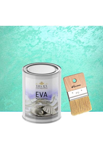 YaYa Color Set Vopsea Decorativa de Lux, Eva Madreperla, Verde Deschis, 1 Lit...