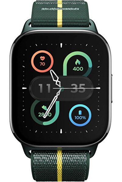 Motorola Watch Fit - 1.9" OLED, Water Resistant, Activity Tracking, 16-Day Battery (Trekking Green)