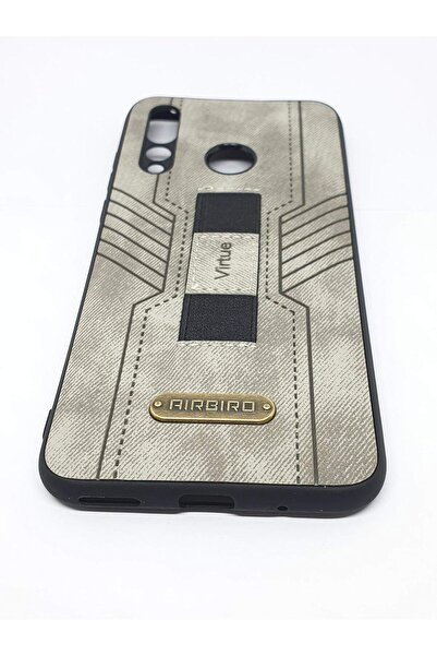 Generic Huawei Nova 4 Fabric Back Cover with Grip by AirBird - Gray