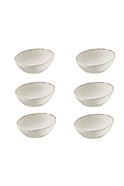 Bonna Set of 6 hemispherical bowls 8cm 60ml Retro porcelain